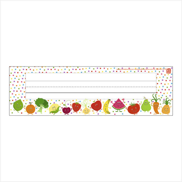 Marca Nombres Frutas Y Verduras