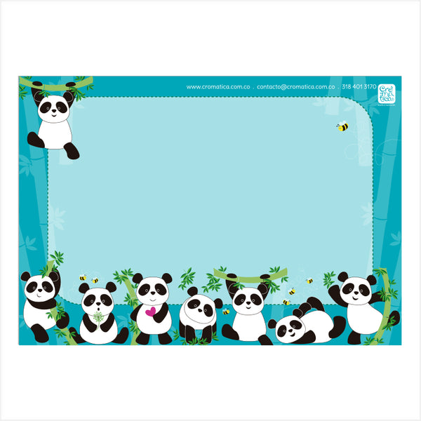 Súper Stickers Pandas